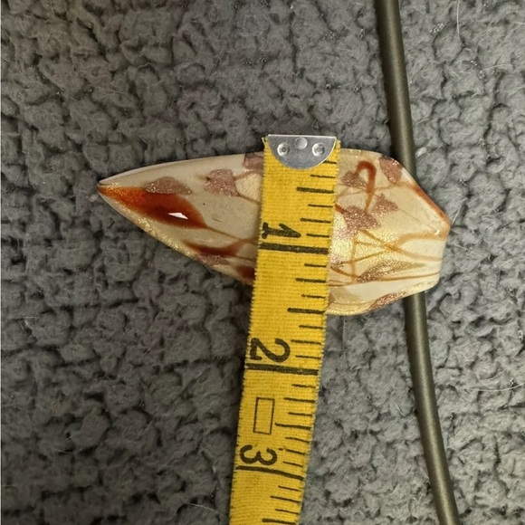 Antica Murrina Venezia.Pendant Necklace Glass, cream, orange, pink. Beautiful. - Picture 8 of 8